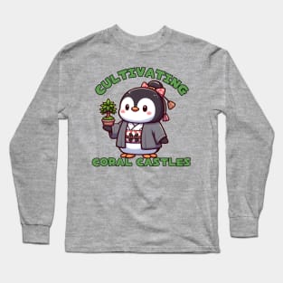 Penguin botanist Long Sleeve T-Shirt